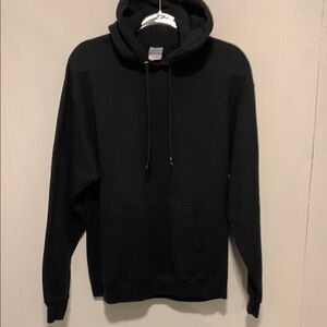 Port & Company Black Hoodie Size Medium